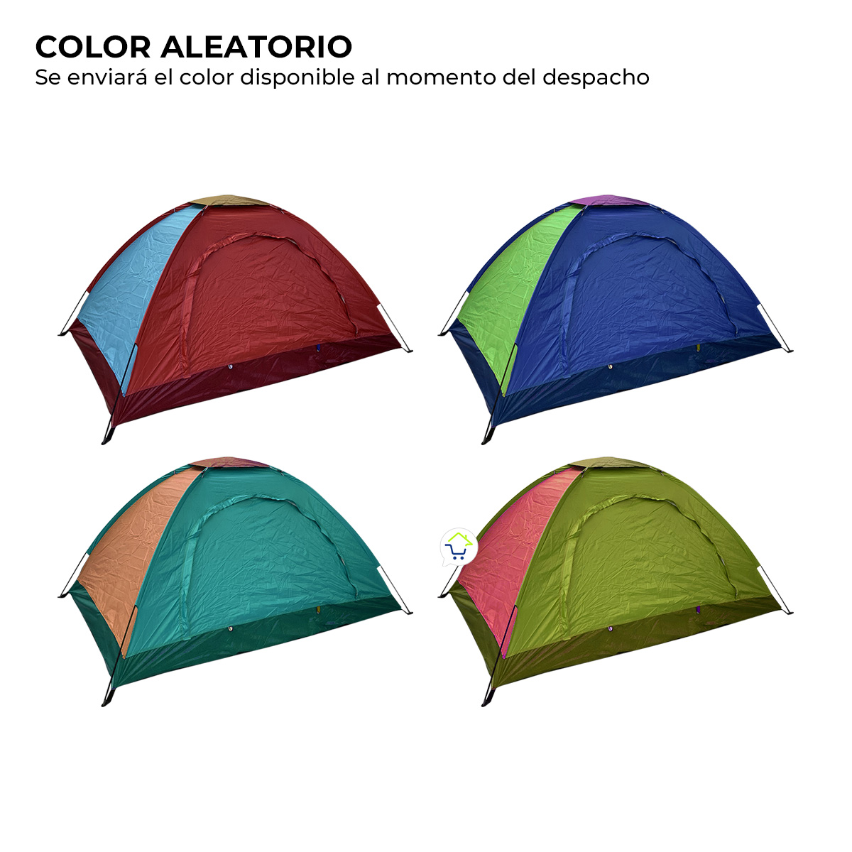 Miniatura 3 de Carpa Camping Armable Semi MJ-051